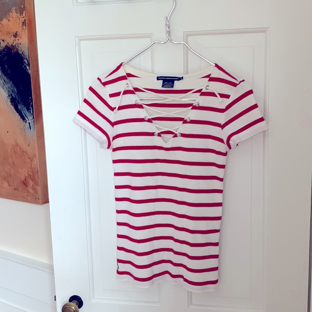 *SOLD* Ralph Lauren Sport ribbed T